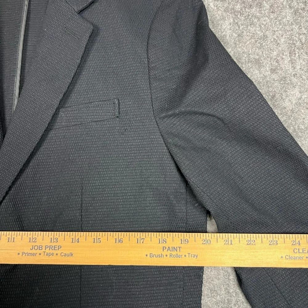 Abercrombie & Fitch Dark Navy Textured Sport Coat Blazer Size 42